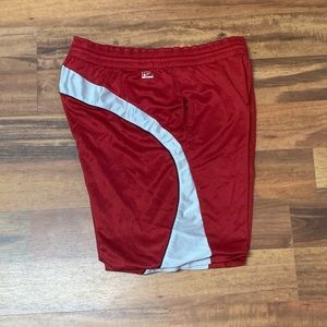 Nike Basketball Shorts Red Mens Medium